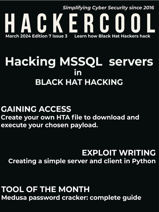 Title details for Hackercool Magazine by Hackercool Cybersecurity OPC Pvt Ltd - Available